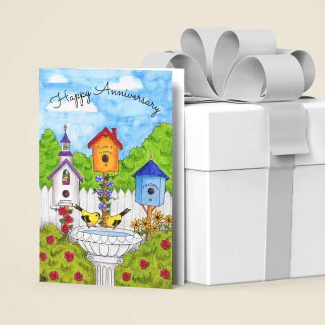 Love Birds Anniversary Card (Creator Uploaded)