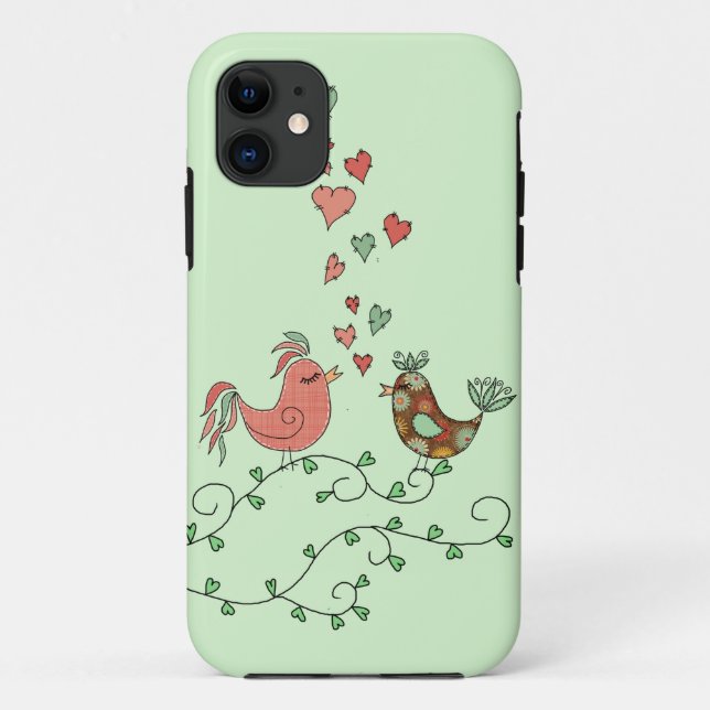 Love Birds Case-Mate iPhone Case (Back)