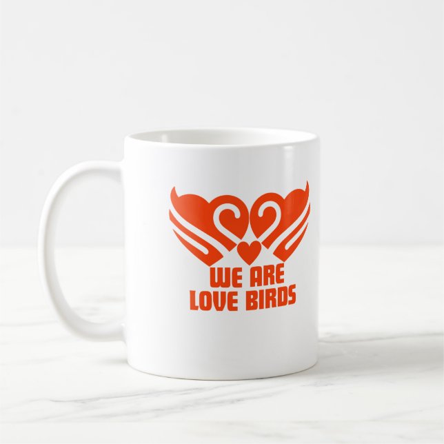 Love Birds  Coffee Mug (Left)