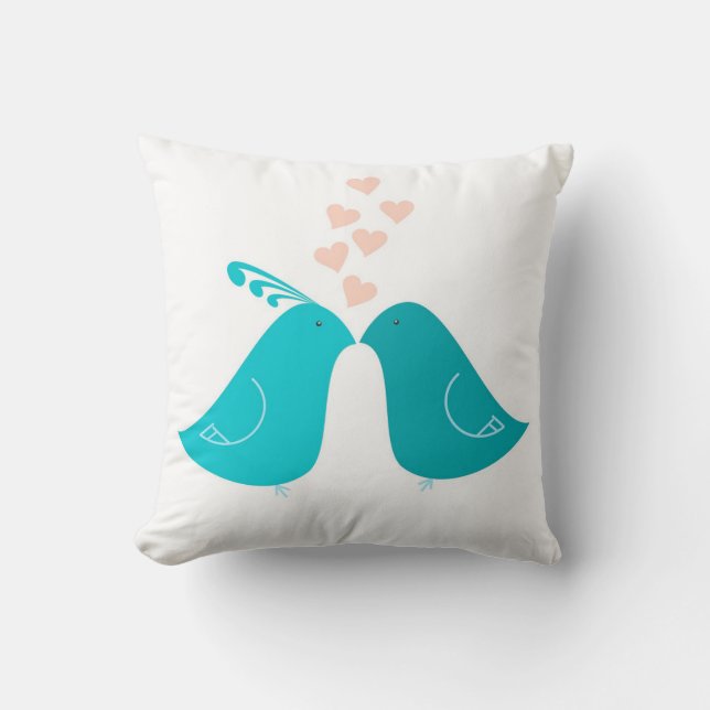 Love Birds Cushion (Front)