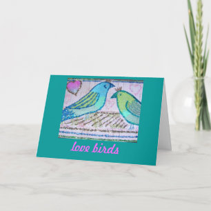 Love Birds Holiday Card