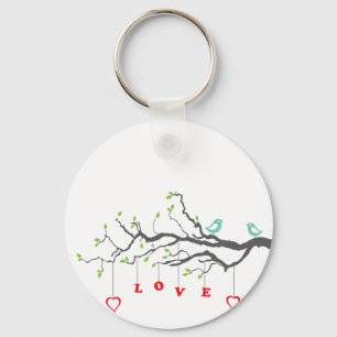 Love Birds Key Ring