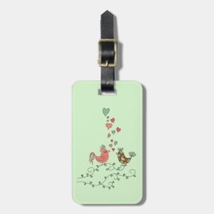 Love Birds Luggage Tag
