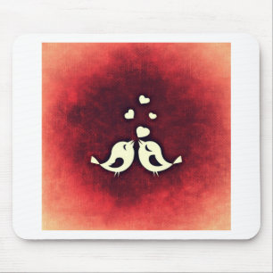 Love birds mouse pad