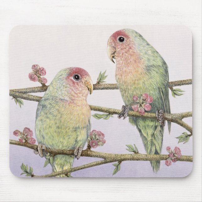 Love Birds Mouse Pad (Front)