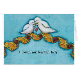 Love birds movie lover film buff romantic painting