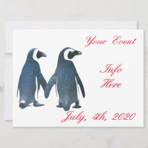 Love Birds Penguin Couple Thunder_Cove
