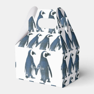 Love Birds Penguin Couple Thunder_Cove Favour Box