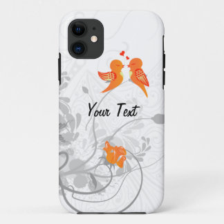 Love Birds - Personalise iPhone 11 Case
