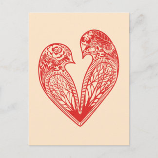 Love Birds Postcard