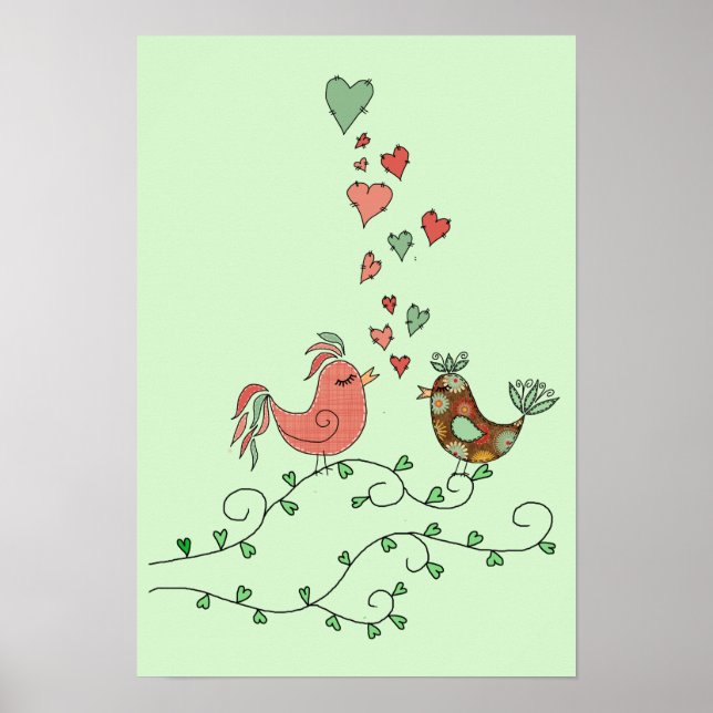 Love Birds Poster (Front)