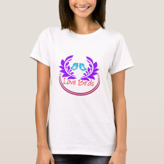 Love Birds – Romantic Nature-Inspired T-Shirt