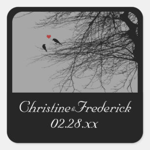 Love Birds, souvenir stickers