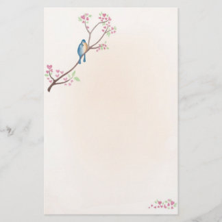Love Birds Stationary Stationery