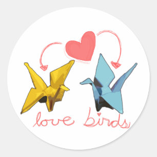 love birds sticker