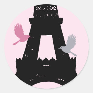Love Birds Sticker (pink)