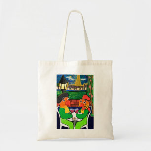 Love Birds Tote Bag