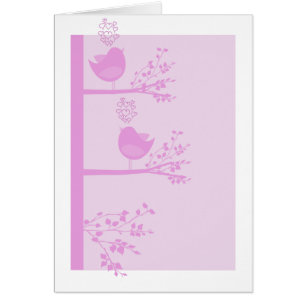 Love Birds Valentine's Day Card