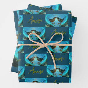 Love Birds - Wrapping Paper 