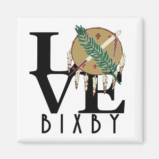LOVE Bixby Oklahoma Magnet