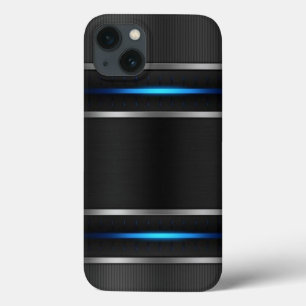 Love Black Silver Diamond Cell Phone Case