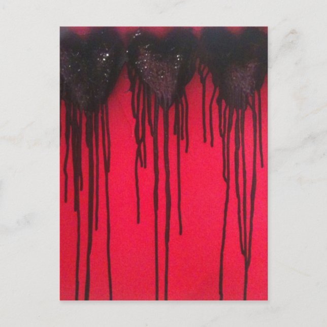 Love Bleeds Black Postcard (Front)