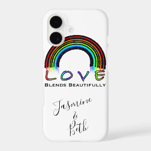 Love Blends Beautifully, colourful rainbow