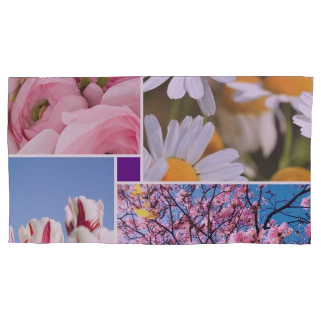 Love Blooms Pillow Case (Front-Left)