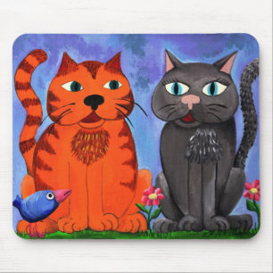 Love Blossoms Mouse Pad