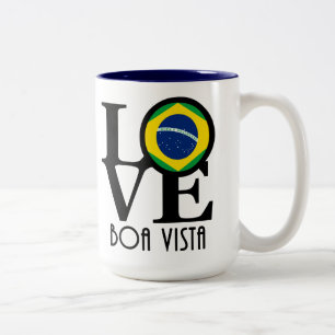 LOVE Boa Vista 15oz Two-Tone Coffee Mug