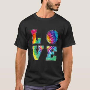 Love Bocce Tie Dye American Sports Team Fans Boc T-Shirt