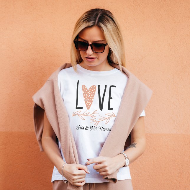 Love- Boho Heart Valentine Day T-Shirt (Creator Uploaded)