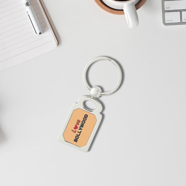 "LOVE BOLLYWOOD" INDIAN CINEMA APPRECIATION KEY RING (Creator Uploaded)