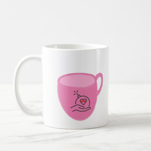 Love Bomb Mug (Left)