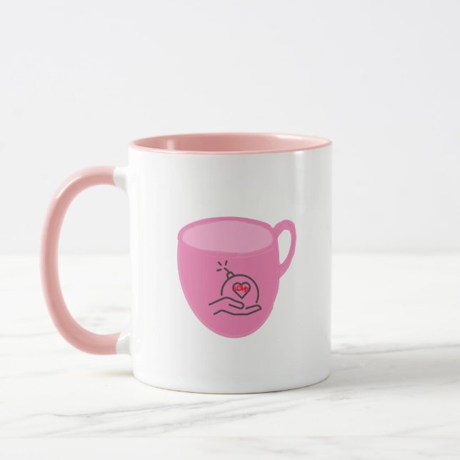 Love bomb  mug (Left)