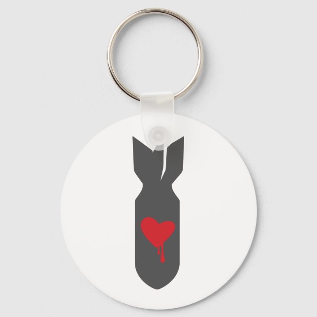 Love Bomber Key Ring (Front)