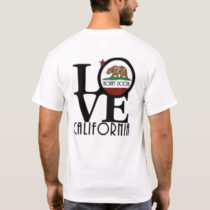 LOVE Bonny Doon California (back print) T-Shirt