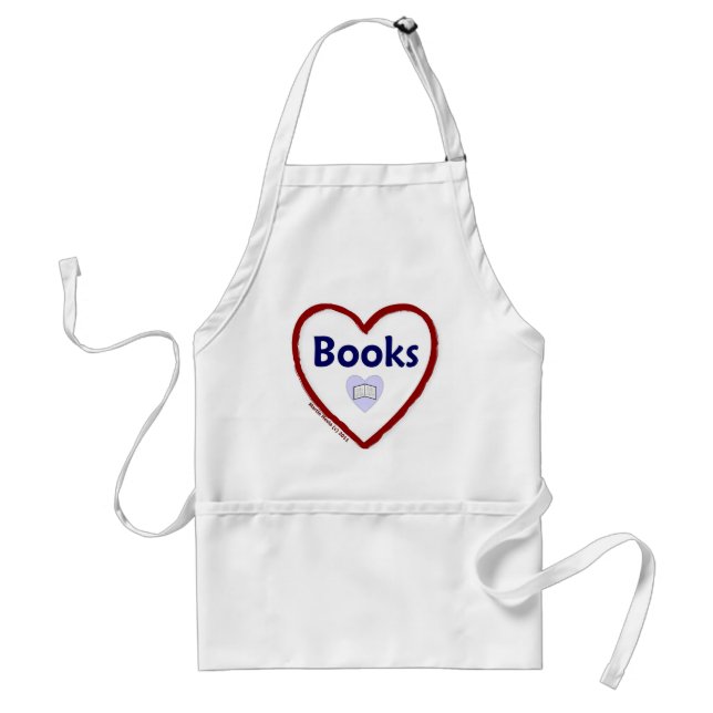 Love Books Standard Apron (Front)