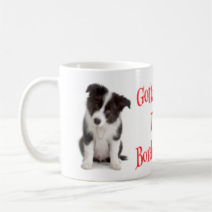 Love Border Collie Puppy Dog Coffee Mug