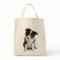 Love Border Collie Puppy Dog Tote Bag