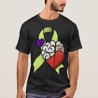 Love Brain Heart Awareness T-Shirt | Heart and Bra