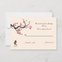 Love Branch Response Cards Custom