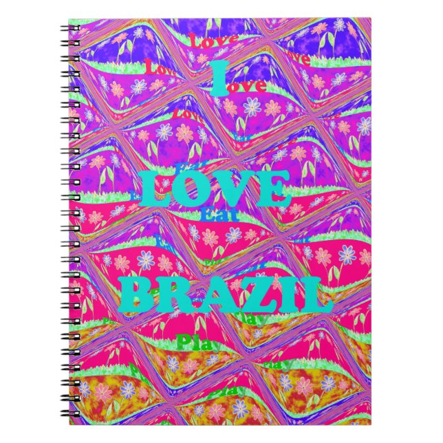 Love  Brazil.png Notebook (Front)