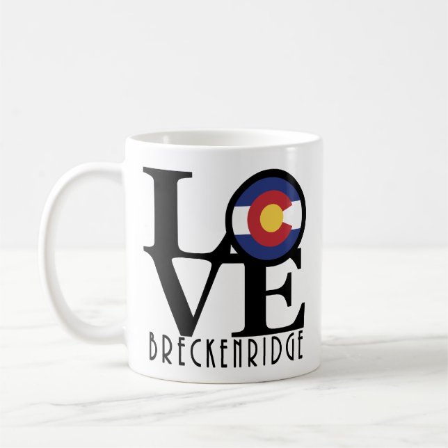 LOVE Breckenridge 11oz Coffee Mug (Left)