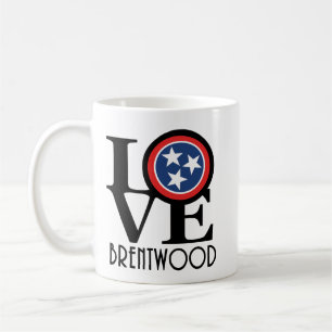 LOVE Brentwood Tennessee 11oz Coffee Mug