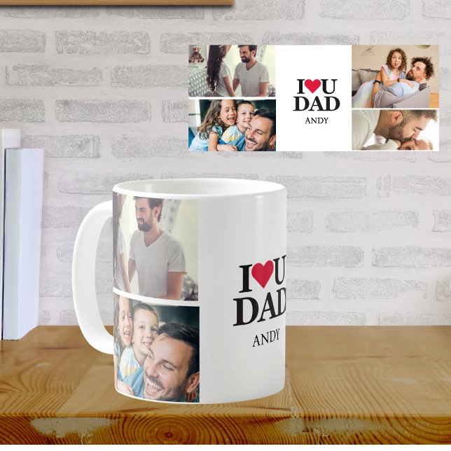 Love Brewed Daily – Custom Photo Mug for Dad (Creator Uploaded)