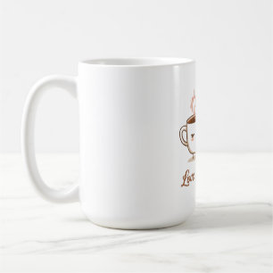 Love Brews Here – Cute Romantic Coffee Couple Mug