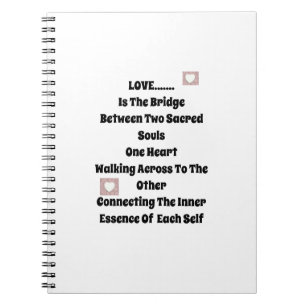 Love Bridge Notebook
