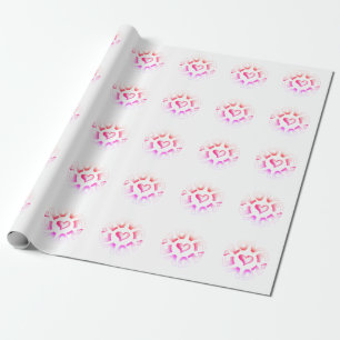 Love Bright Wrapping Paper