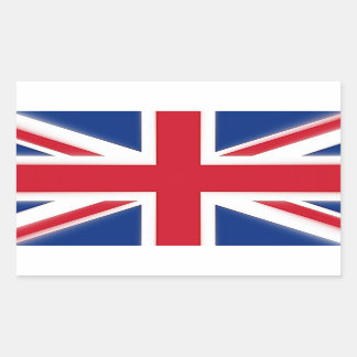 Love Britain Rectangular Sticker